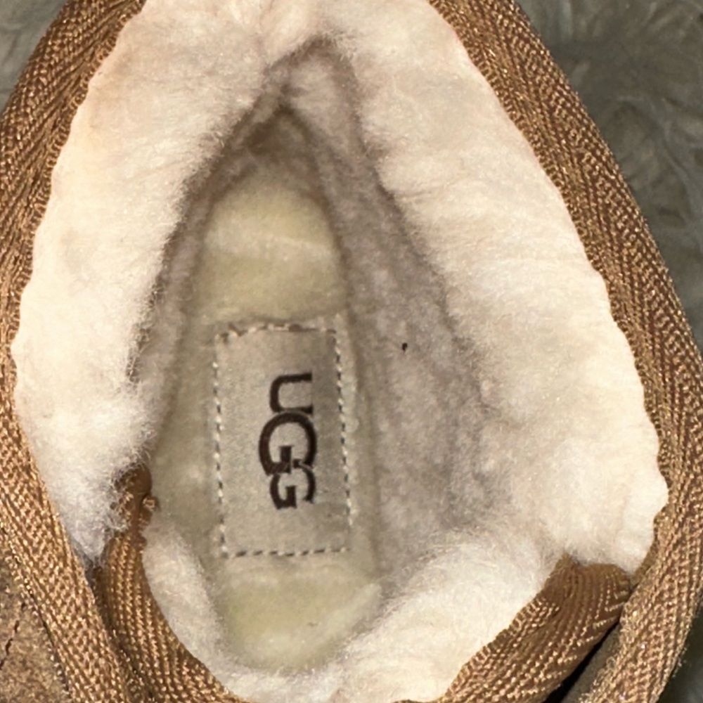 Cozy Shearling-Lined Brown Boots Uggs SZ 7 - Picture 6 of 8